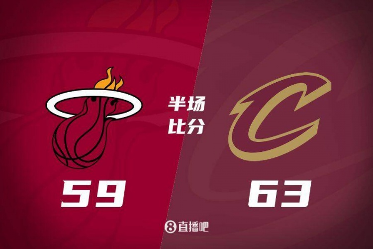 熱火發(fā)力打出13-0！半場落后騎士4分 阿德巴約16+5 米切爾13分