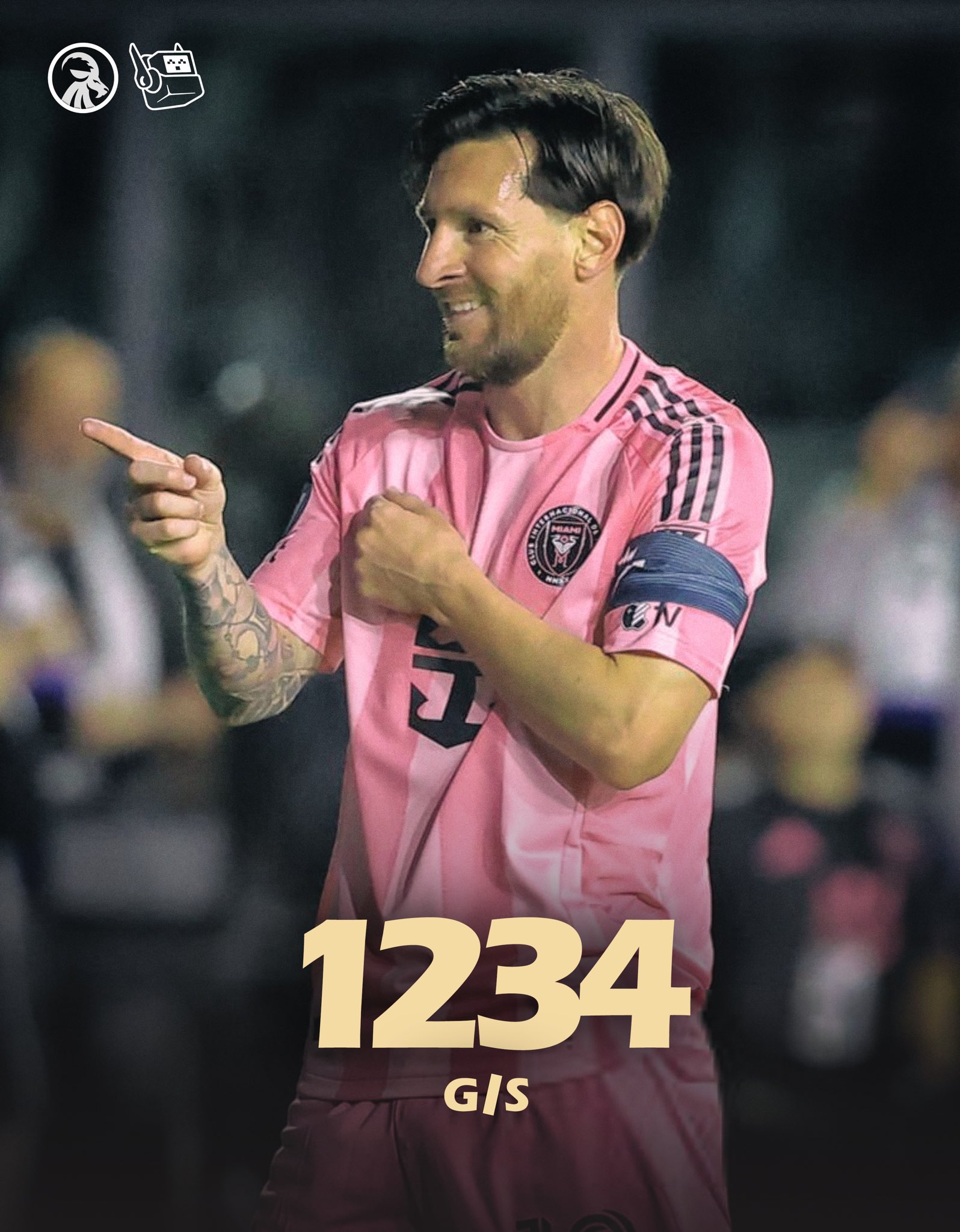 回歸即進球！37歲梅西生涯目前853球381助，參與進球數(shù)1234球！