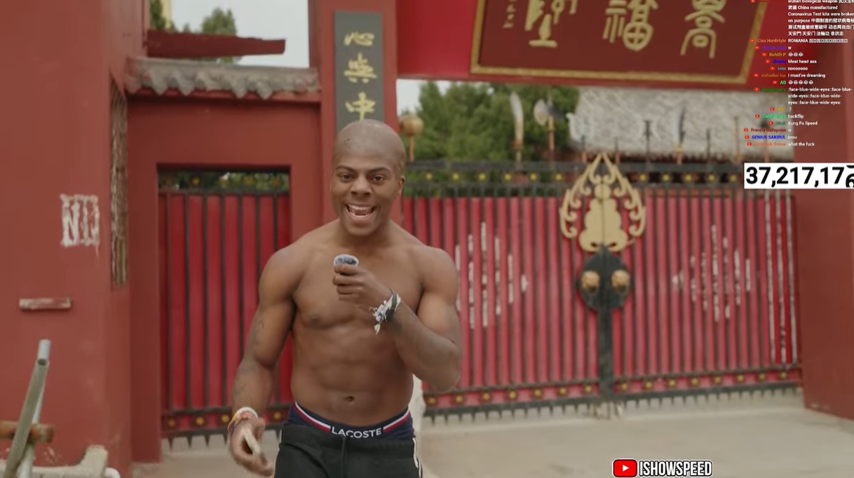 光頭造型！Speed中國行來到鄭州少林寺，上香拜佛學(xué)功夫